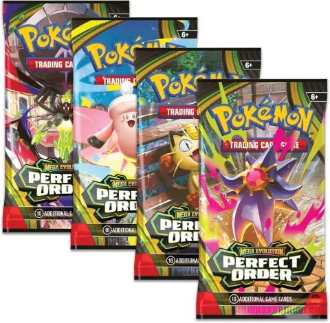 POKEMON ME03 PERFECT ORDER BOOSTER PACK thumbnail 1
