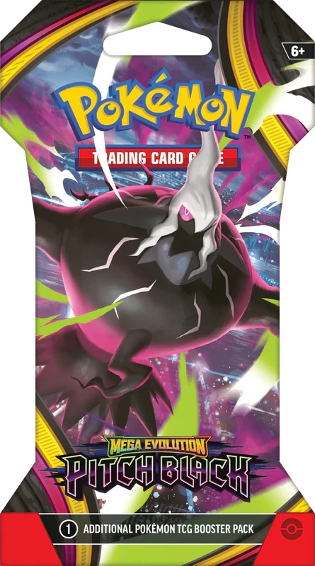 SLEEVED POKEMON ME05 PITCH BLACK PACK