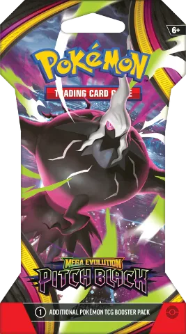SLEEVED POKEMON ME05 PITCH BLACK PACK thumbnail 1