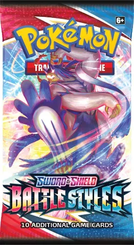 Pokemon TCG: Sword & Shield Battle Styles Booster Pack cover