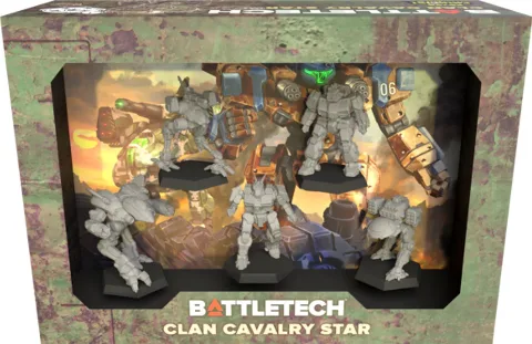 Battletech - Clan Cavalry Star Forcepack thumbnail 1