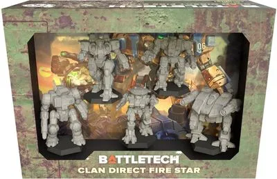 Battletech - Clan Direct Fire Star thumbnail 1