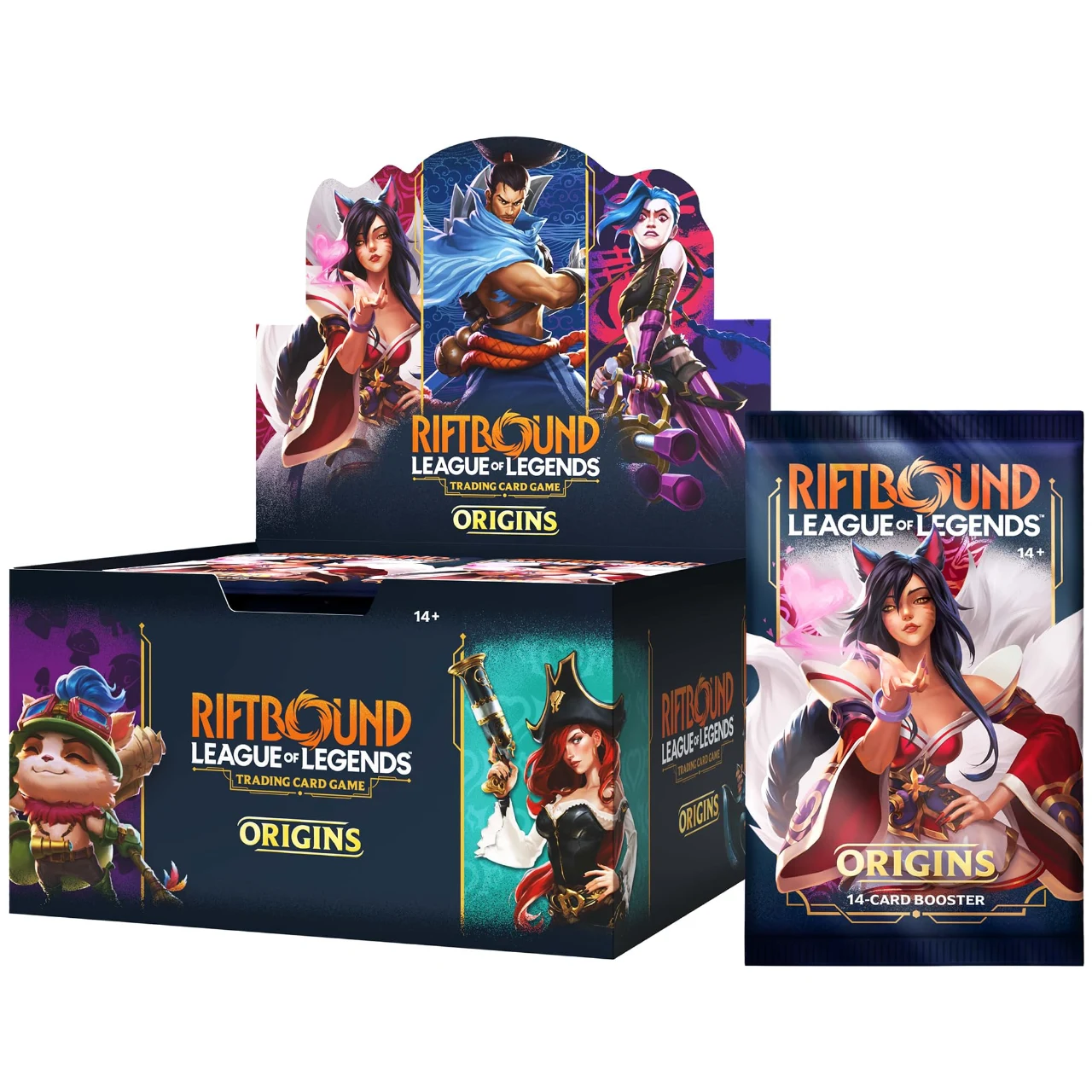 RIFTBOUND LEAGUE OF LEGENDS TCG ORIGINS BOOSTER DISPLAY