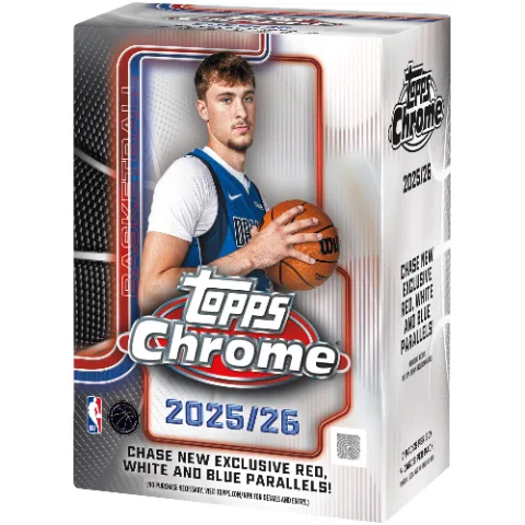 2025-26 Topps Chrome Basketball - Factory Sealed - Value Box cover