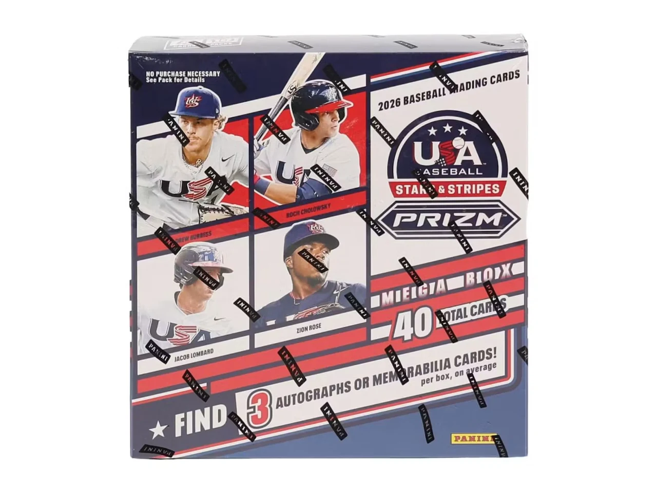 2026 PANINI STARS/STRIPES PRIZM BASEBALL MEGA BX