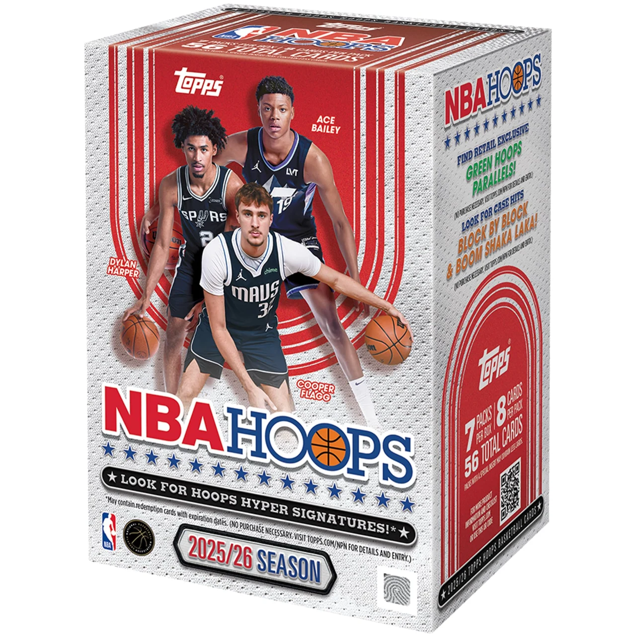 2026 TOPPS HOOPS BASKETBALL VALUE BOX