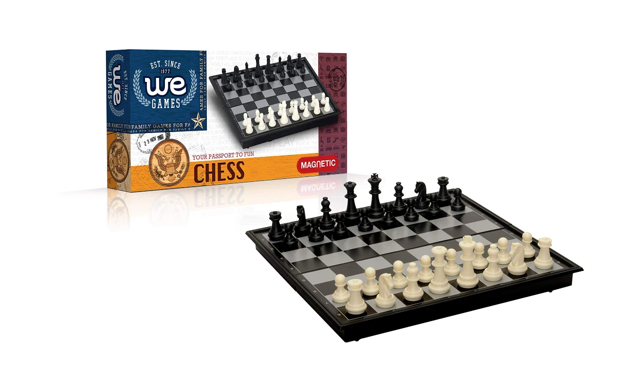 Chess Set, 10" Magnetic Folding