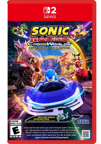 Sonic Racing: CrossWorlds Amazon Exclusive Edition - Nintendo Switch 2 cover