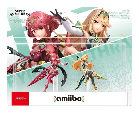 Super Smash Brothers: Pyra and Mythra Amiibo (2 Pack NSW) cover