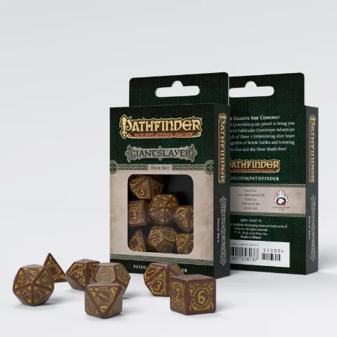 Pathfinder Dice Set: Giantslayer thumbnail 1