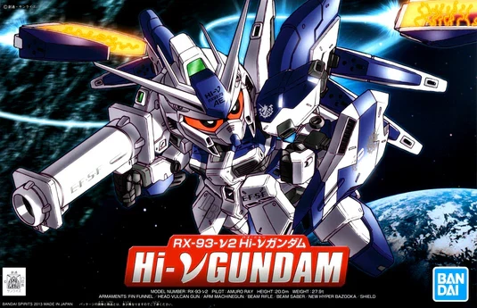 Bandai BB384 Hi-Nu Gundam