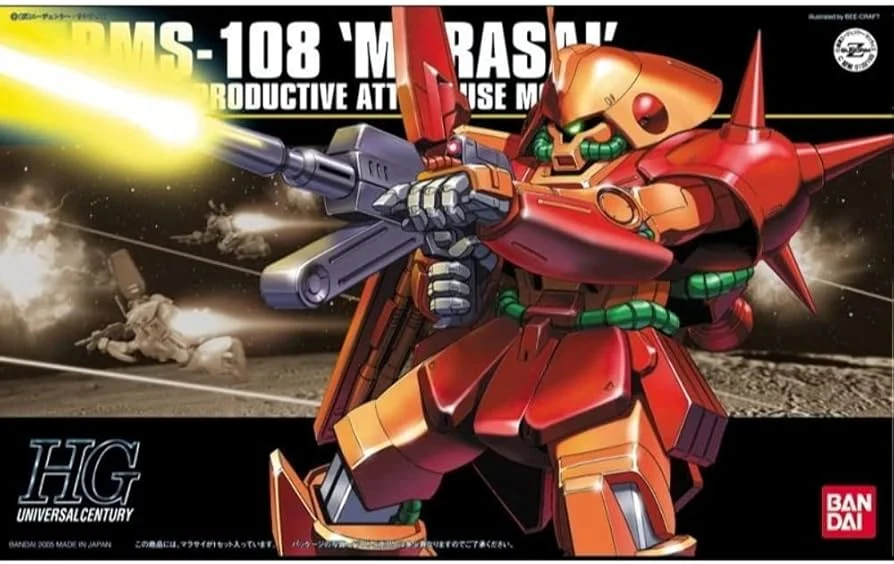 Bandai HGUC #52 1/144 RMS-108 Marasai "Zeta Gundam"