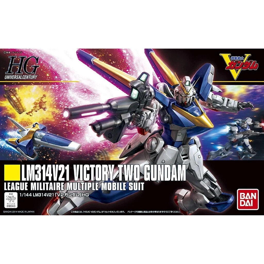 Bandai HGUC 1/144 #169 V2 Gundam Victory Gundam