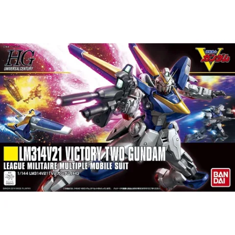 Bandai HGUC 1/144 #169 V2 Gundam Victory Gundam thumbnail 1