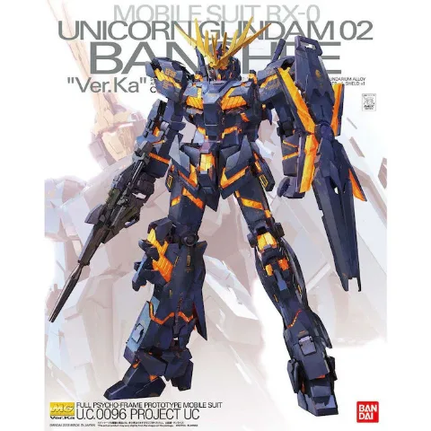 Bandai MG 1/100 RX-0 Unicorn Gundam 02 Banshee Ver.Ka thumbnail 1