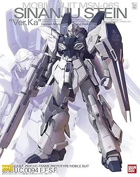 Bandai MG 1/100 Sinanju Stein (Ver. Ka) Gundam UC thumbnail 1