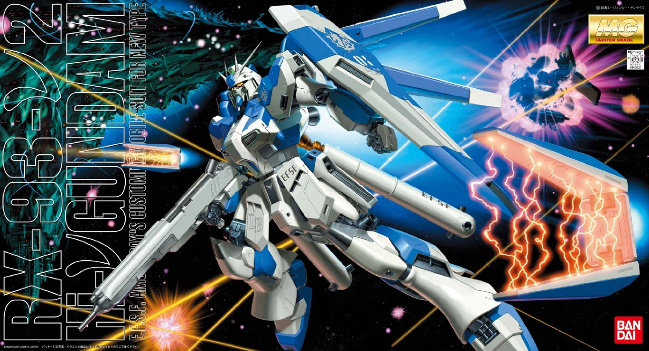 Bandai MG RX-93 Hi-Nu Gundam Chars Counterattack