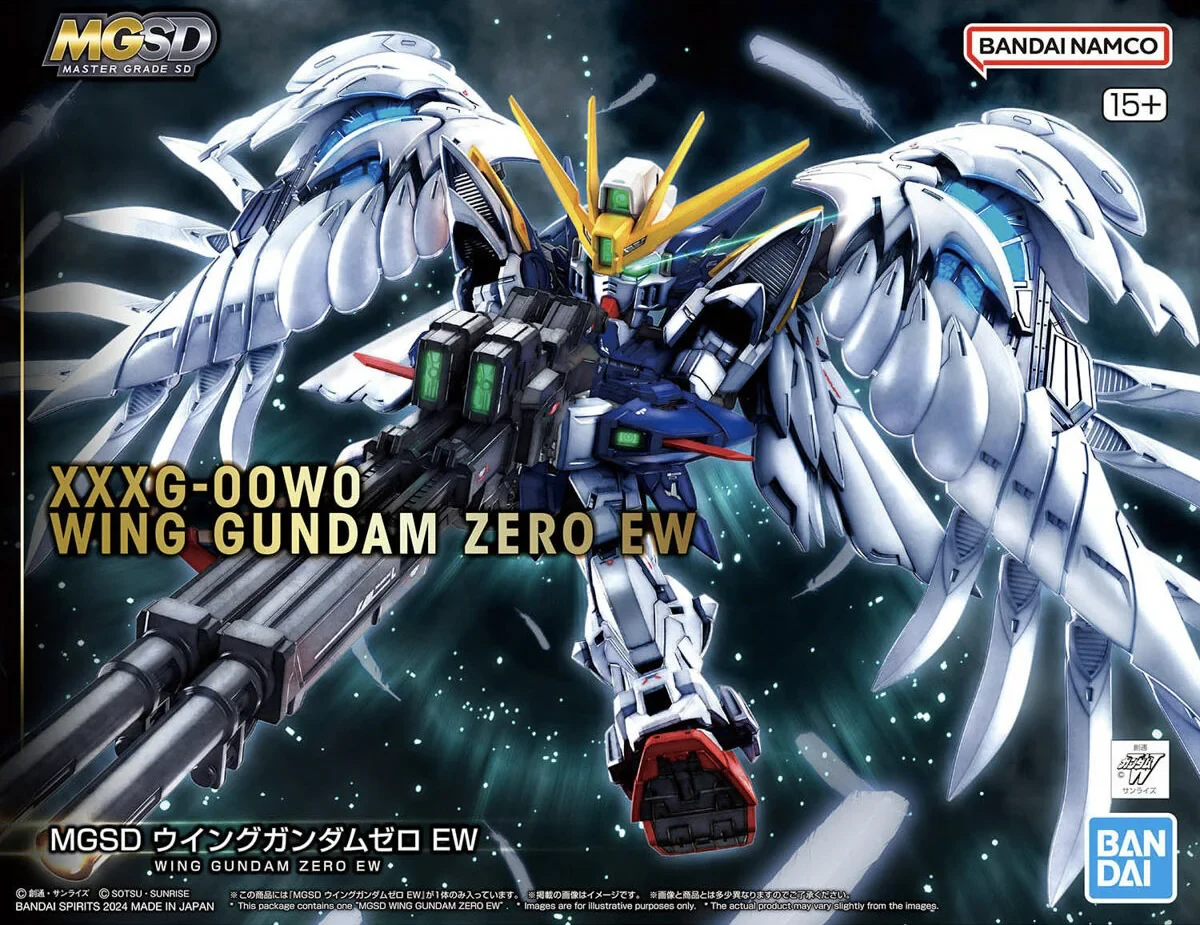 Bandai MGSD Wing Gundam Zero EW Gundam Wing Endless Waltz