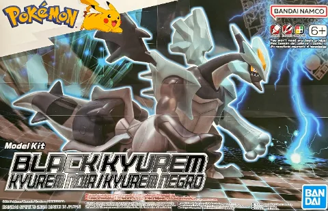 Bandai Pokemon Model Kit Black Kyurem thumbnail 1