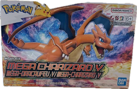 Bandai Pokémon Model Kit Mega Charizard Y thumbnail 1