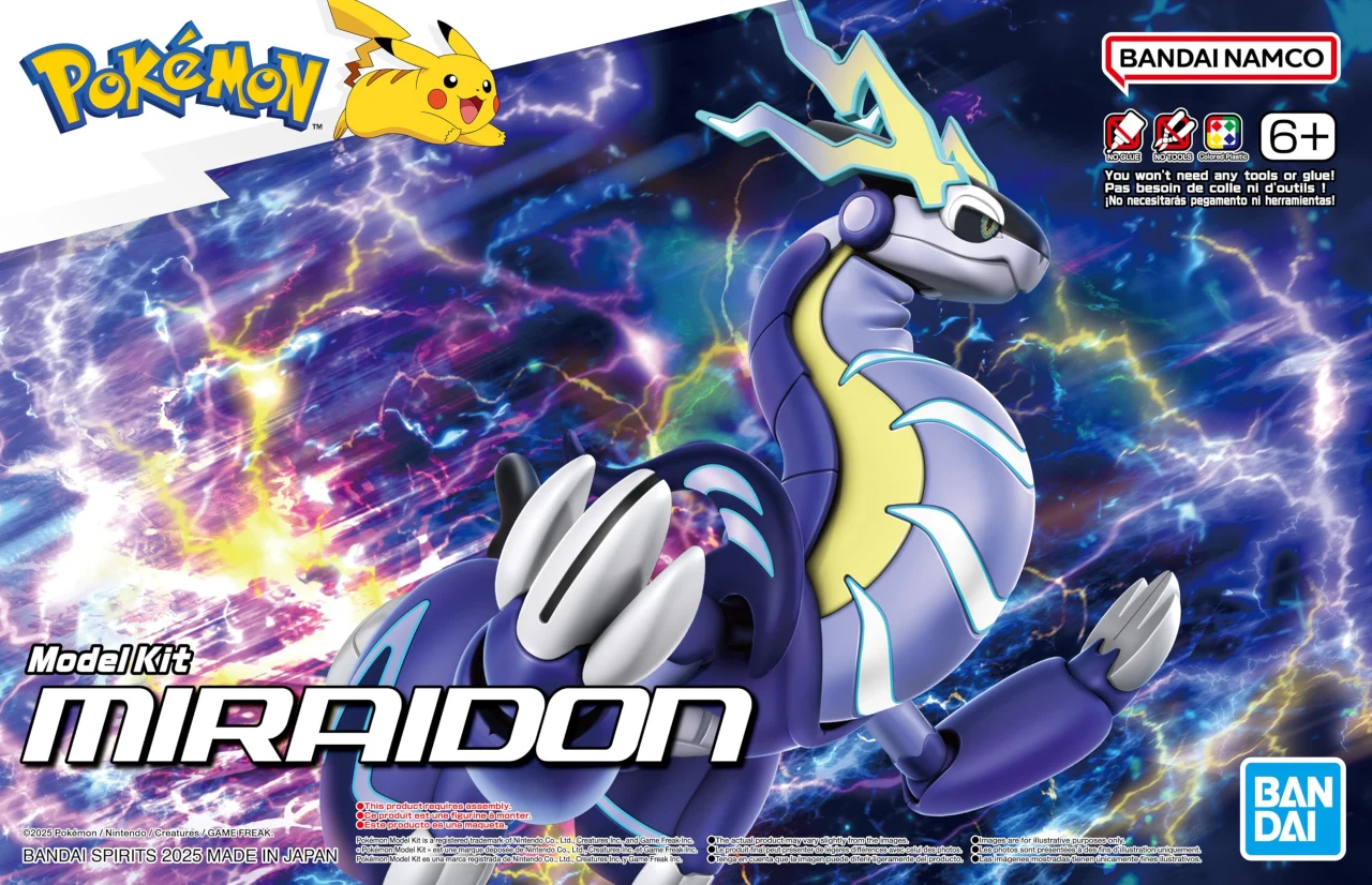 Bandai Pokemon Model Kit Miraidon