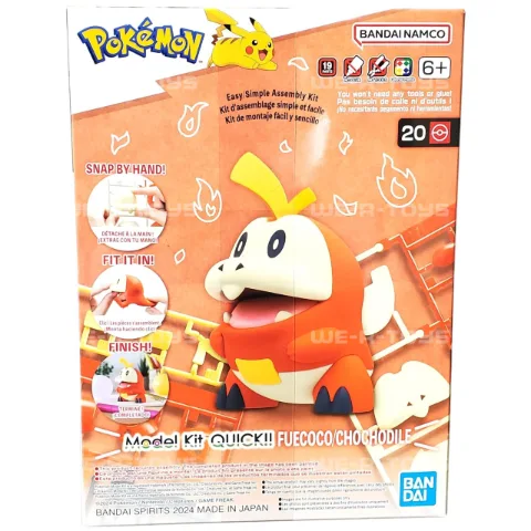 Bandai Pokémon Model Kit Quick!! #20 Fuecoco thumbnail 1