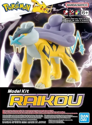 Bandai Pokémon Model Kit Raikou thumbnail 1