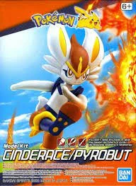Bandai Pokemon Plamo Collection #50 Select Series Cinderace