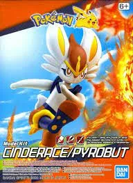 Bandai Pokemon Plamo Collection #50 Select Series Cinderace thumbnail 1