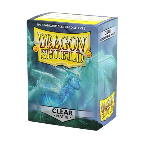 Dragon Shield - Sleeves Matte Clear 100ct thumbnail 1
