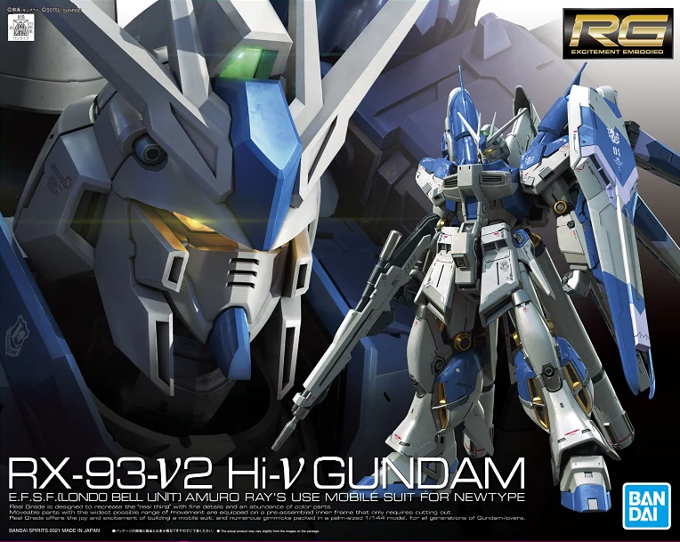 Bandai RG 1/144 Hi-v Gundam