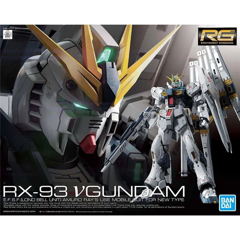 Bandai RG 1/144 Nu Gundam (Char's Counterattack)