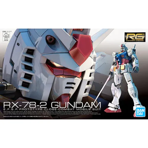 Bandai RG 1/144 RX-78-2 Gundam thumbnail 1