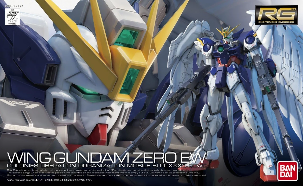 Bandai RG 1/144 Wing Gundam Zero (EW) Gundam Wing: Endless Waltz