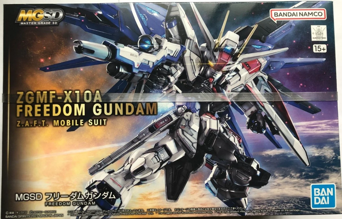 Bandai SD Master Grade Freedom Gundam