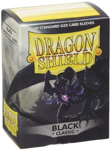 Dragon Shield Sleeves Black 100ct thumbnail 1