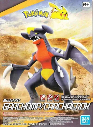 Bandai Spirits Pokemon Model Kit Garchomp thumbnail 1