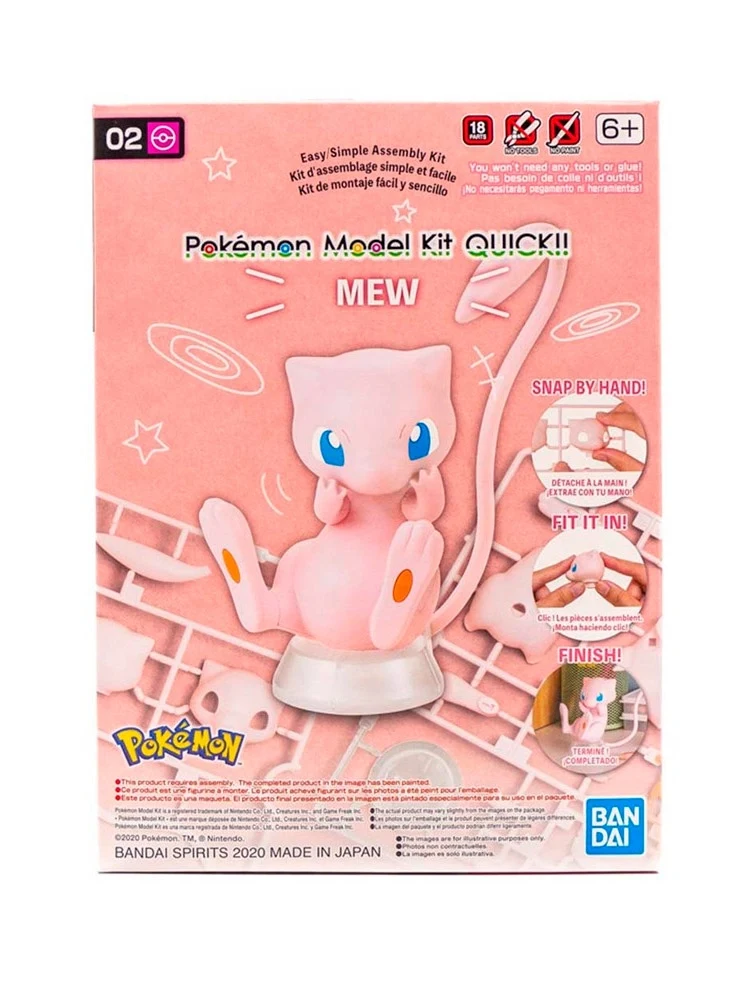Bandai Spirits Pokemon Model Kit Quick! Mew