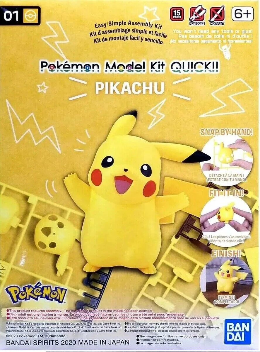 Bandai Spirits Pokemon Model Kit Quick! Pikachu