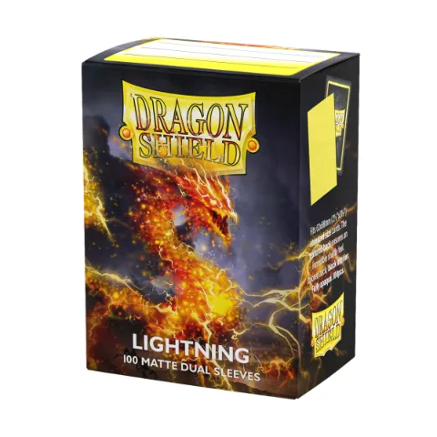Dragon Shield Sleeves Dual Matte Lightning 100ct thumbnail 1