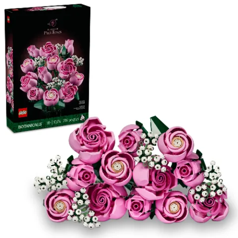 LEGO 10374 - Pink Rose Bouquet thumbnail 1
