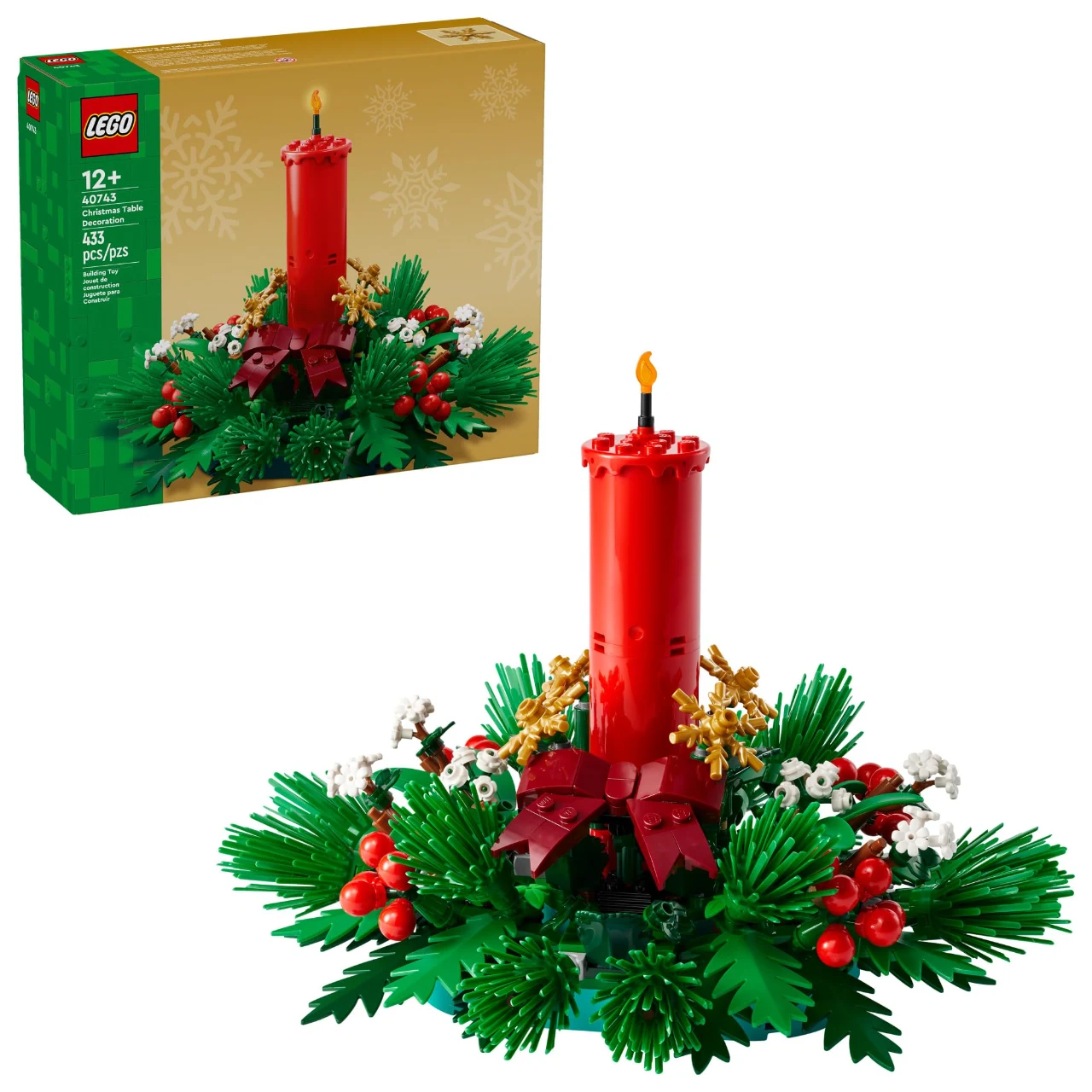LEGO 40743 - Christmas Table Decoration