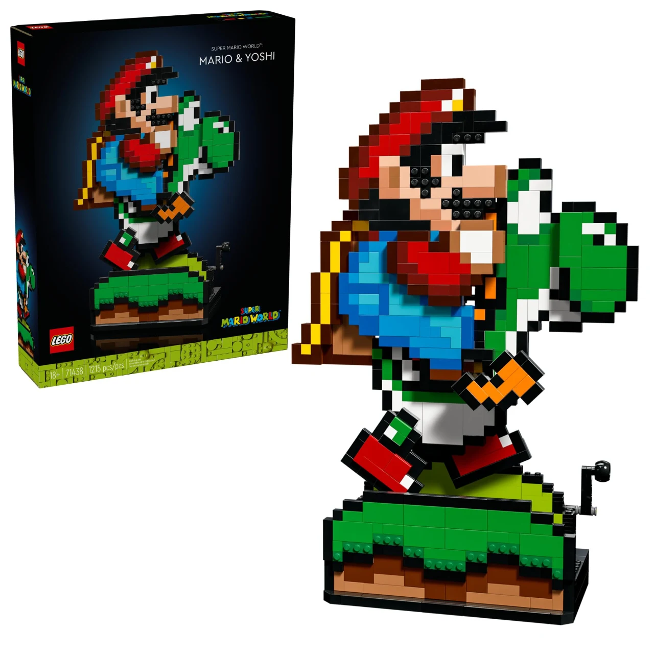 LEGO 71438 - Super Mario World: Mario & Yoshi
