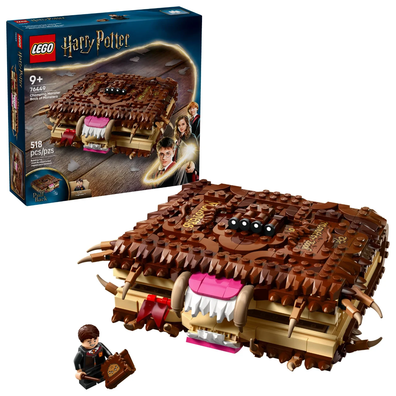 LEGO 76449 - Chomping Monster Book of Monsters
