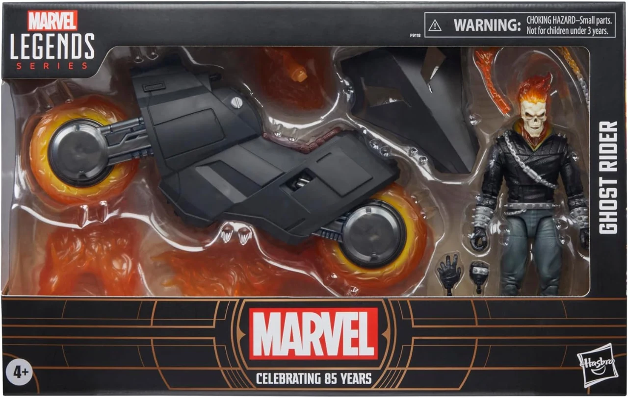 Marvel Legends Series Ghost Rider (Danny Ketch) with Motorcycle Action Figure