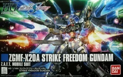 Mobile Suit Gundam SEED Destiny: Strike Freedom Gundam (High Grade 1:144 Scale Model Kit) thumbnail 1