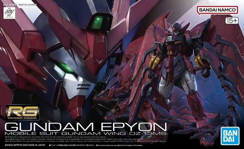 Mobile Suit Gundam Wing - Gundam Epyon Real Grade 1/144 Scale Model Kit