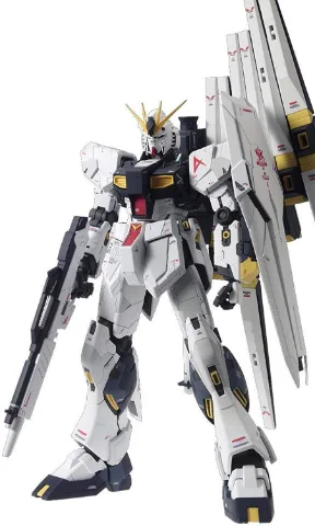 Mobile Suit Gundam: Char's Counterattack Nu Gundam Version Ka Master Grade 1:100 Scale Model Kit thumbnail 2