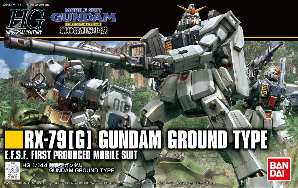 Mobile Suit Gundam: The 08th MS Team - RX-79(G) Ground Gundam (High Grade 1:144 Scale Model Kit)