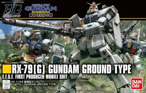 Mobile Suit Gundam: The 08th MS Team - RX-79(G) Ground Gundam (High Grade 1:144 Scale Model Kit) thumbnail 1
